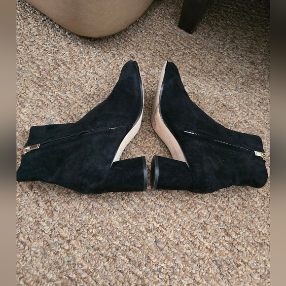 Joie Black Suede Ankle Boots - Picture 1 of 11